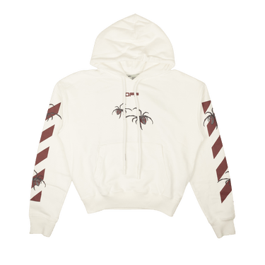 Buy Off-White Arachno Arrow Over Hoodie 'White