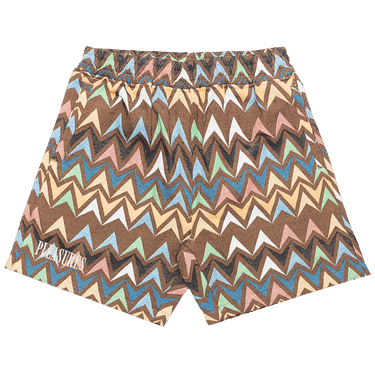 Pleasures Basket Woven Shorts 'Brown'