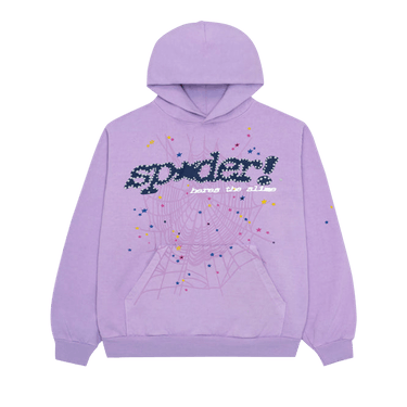 Buy Sp5der Açaí Hoodie 'Purple' - 2406 1SS230106AH PURP | GOAT