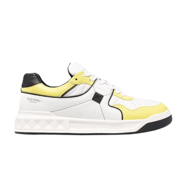 VALENTINO|SNEAKERS (5Y0S0E71 NWN 00A / 5Y2S0E71 NWN 00A Buy Valentino One Stud Low 'White Yellow' - XY2S0E71 NWN Z00