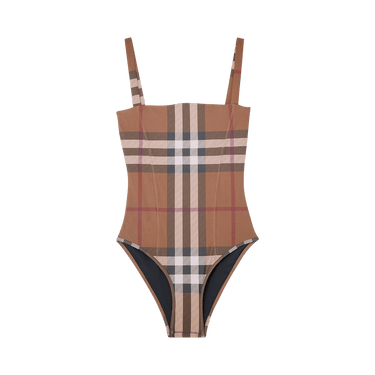 ワンピース Burberry medium Buy Burberry Vintage Check One Piece Swimsuit 'Birch Brown