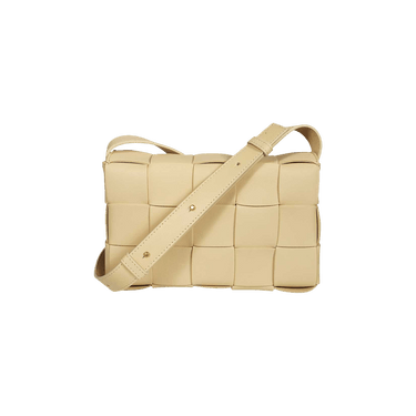 Buy Bottega Veneta Cassette Bag 'Porridge/Silver' - 578004