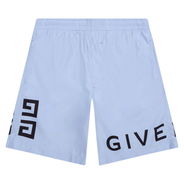 Buy Givenchy 4G Long Swim Shorts Baby Blue BMA00N1453 453 GOAT CA