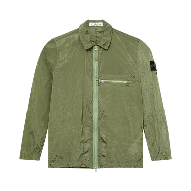 Stone island nylon outlet metal overshirt olive