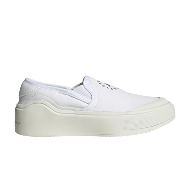 Stella McCartney x adidas Wmns Court Slip-On 'Off White Burnt Cayenne'