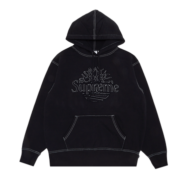 Buy Supreme x Timberland Hooded Sweatshirt 'Black' - SS23SW77