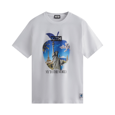 Buy Kith New York To The World Souvenir Vintage Tee 'White