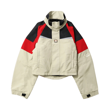 ジャケット・アウター Martine Rose Shrunken Sports Jacket M Martine Rose - Shrunken Sports Jacket - Red/Black/Beige