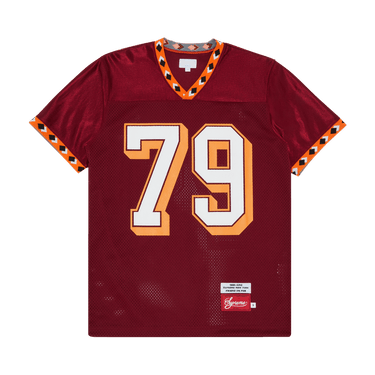 Buy Vintage Supreme Diamond Rib Football Top 'Red