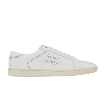 Buy Saint Laurent Wmns SL-08 'Blanc Optique Studded