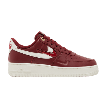 Nike Wmns Air Force 1 '07 Premium 'History of Logos - Team Red'