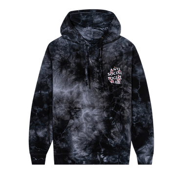 Buy Anti Social Social Club Kkoch Hi 5 Tie Dye Hoodie Black