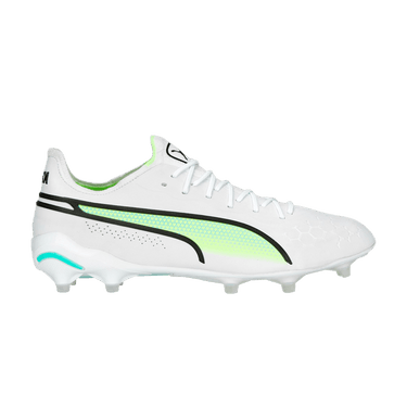 Puma King Ultimate FG AG 'White Electric Peppermint'