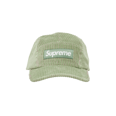 Buy Supreme 2-Tone Corduroy Camp Cap 'Green' - SS23H47 GREEN | GOAT IT