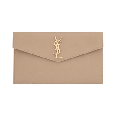 Saint Laurent Uptown Pouch 'Dark Beige'