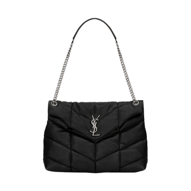 Saint Laurent Puffer Medium Chain Bag 'Black'