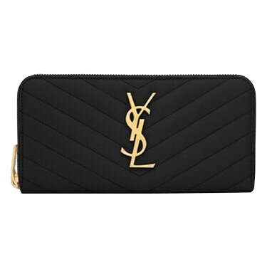Ysl monogram zip around wallet clearance