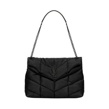 Saint Laurent Medium Loulou Shoulder Bag 'Black'