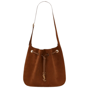 Saint Laurent Paris VII Medium Hobo Bag 'Brown'