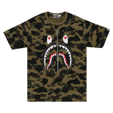 BAPE 1st Camo Shark Tee 'Green'