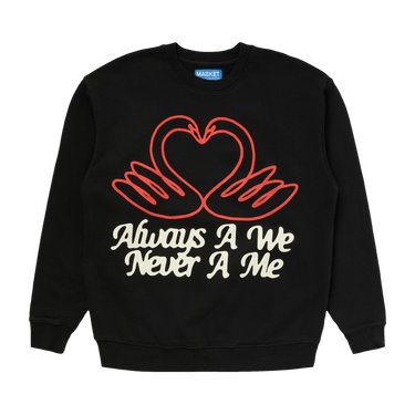 Market Always We Crewneck 'Vintage Black'