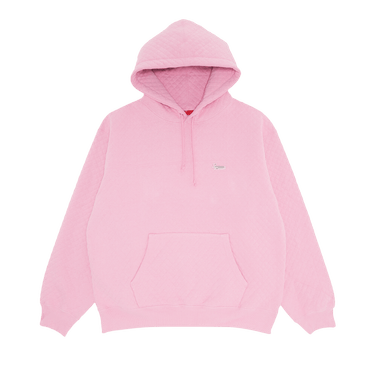 Buy Supreme Micro Quilted Hooded Sweatshirt 'Dusty Pink 
