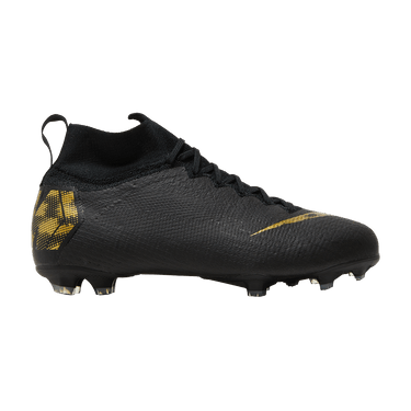 Nike Mercurial Superfly 6 Elite FG GS 'Black Gold'