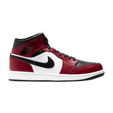 Jordan 1 mid best sale chicago black toe stockx