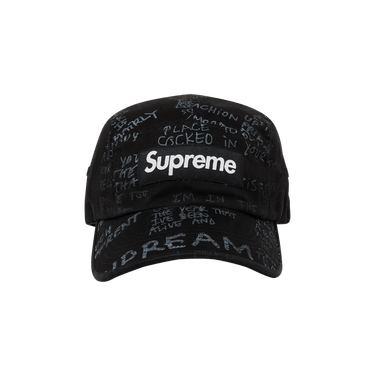 Buy Supreme Gonz Poems Camp Cap 'Black' - SS23H126 BLACK | GOAT