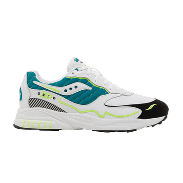 Saucony 3D Grid Hurricane 'White Green'