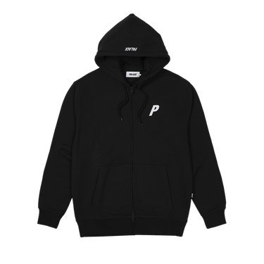 Buy Palace Felt P Zip Hood 'Black' - P24CS116 | GOAT