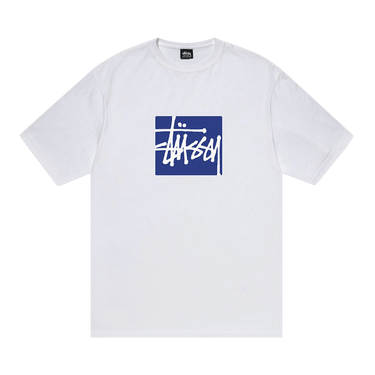 Buy Stussy Stock Box Tee 'White' - 1904906 WHIT | GOAT