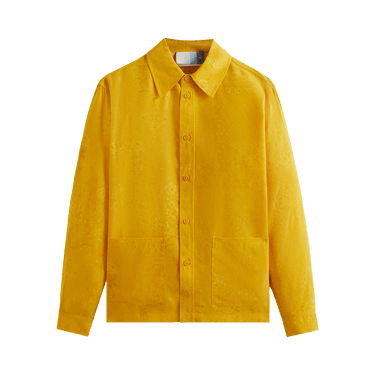 Kith Long-Sleeve Boxy Collared Overshirt 'Opulence'