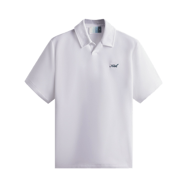 Buy Kith Micro Waffle Drew Polo 'White' - KHM031267 101 | GOAT