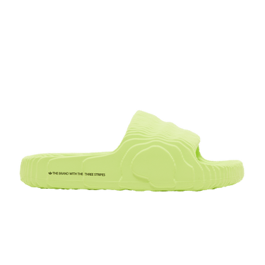 Adidas adilette slides on sale solar yellow