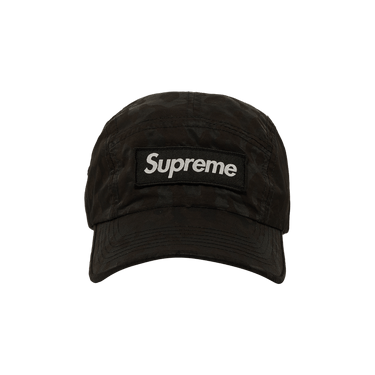 Buy Supreme Overdyed Camo Nylon Camp Cap 'Black' - SS23H56