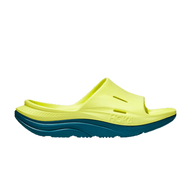 HOKA Ora Recovery Slide 3 'Evening Primrose Deep Lagoon'