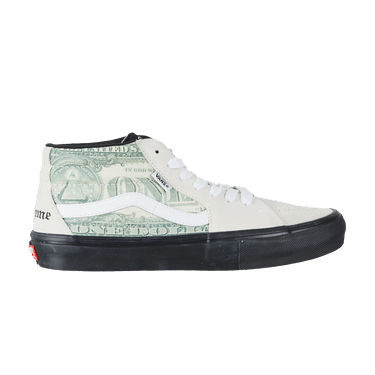 Buy Supreme x Skate Grosso Mid 'Dollar Bill - White