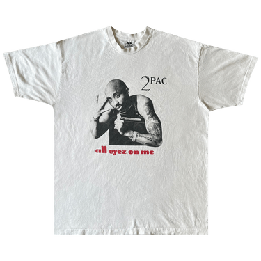 Buy Vintage Tupac All Eyez On Me Tee 'White' - 2903