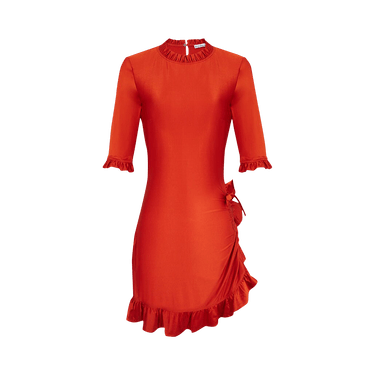 Alexis naoko 2025 ruffle mini dress