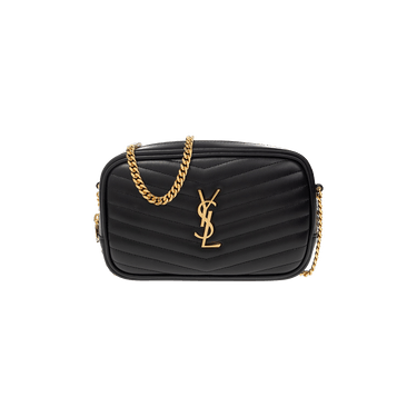 Saint Laurent Lou Mini Shoulder Bag 'Black'