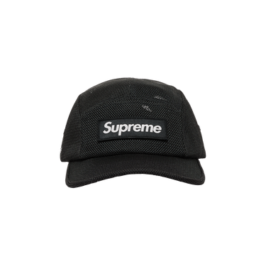 帽子 Supreme Cordura Camp Cap Black Supreme Cordura Ripstop Camp Cap Black - FW24 - US