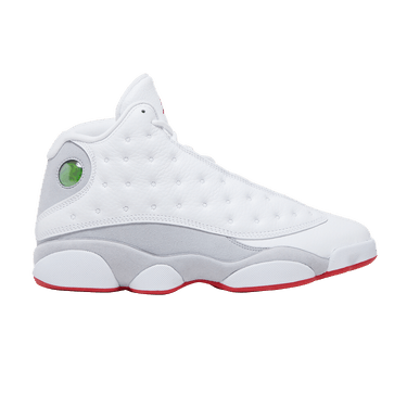 Jordan 13 white and gray online