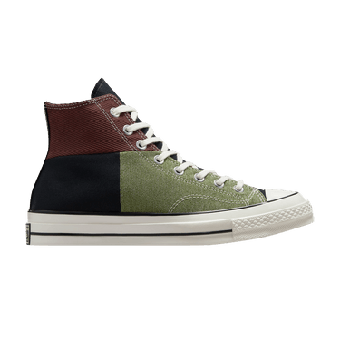 Converse Chuck 70 High 'Crafted Patchwork - Trolled Green Earth Brown'
