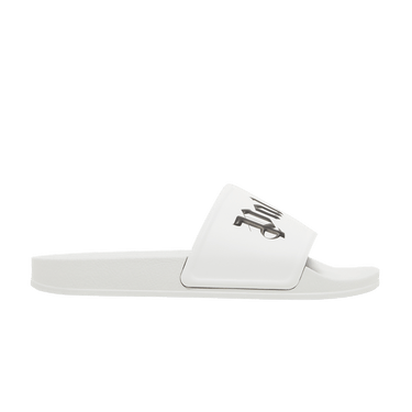 Palm Angels Pool Slider 'White Black'