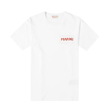 Buy Marni T-Shirt 'Lily White' - HUMU0198X0 UTC017 00W01 | GOAT