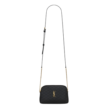 Saint Laurent Gaby Zippered Pouch 'Nero'