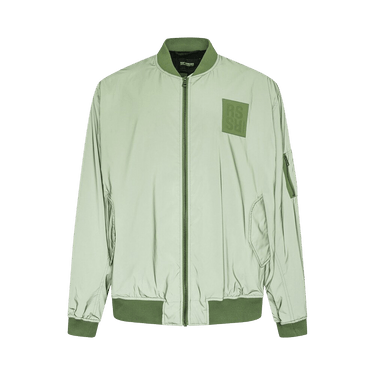 Raf Simons Classic Bomber With Leather Patch 'Green'