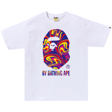 Bape mix camo shark tee shop