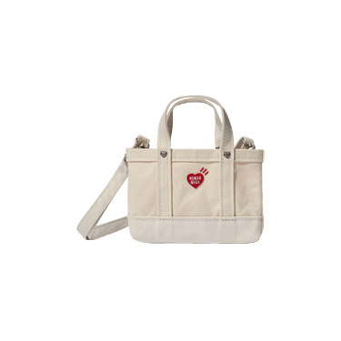 Buy Human Made Heavy Canvas Mini Shoulder Tote 'White 